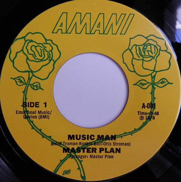 The Master Plan (3) : Music Man (7")