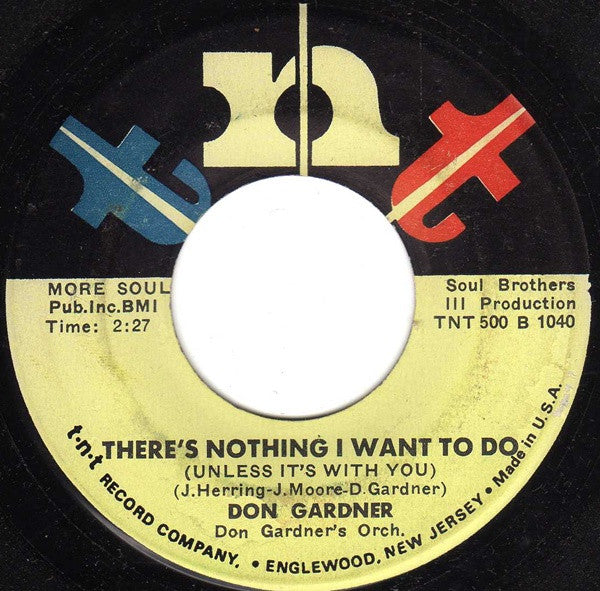 Don Gardner : Let's Party / There's Nothing I Want To Do (7", Single)