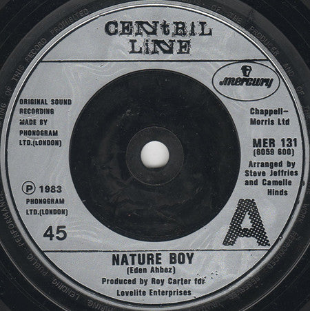 Central Line : Nature Boy (7", Single, Sil)