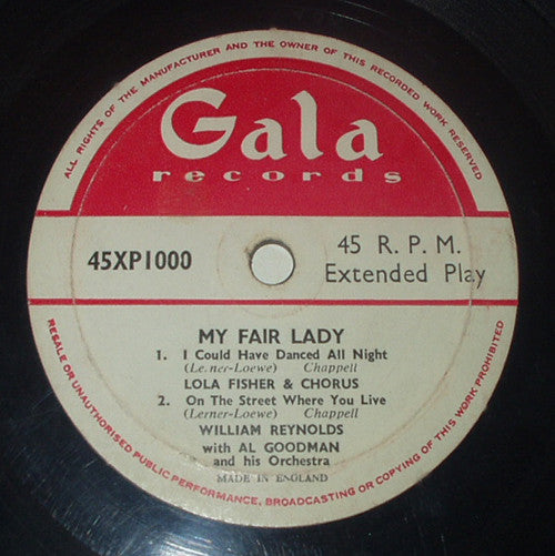 Al Goodman And His Orchestra : My Fair Lady (7", EP)