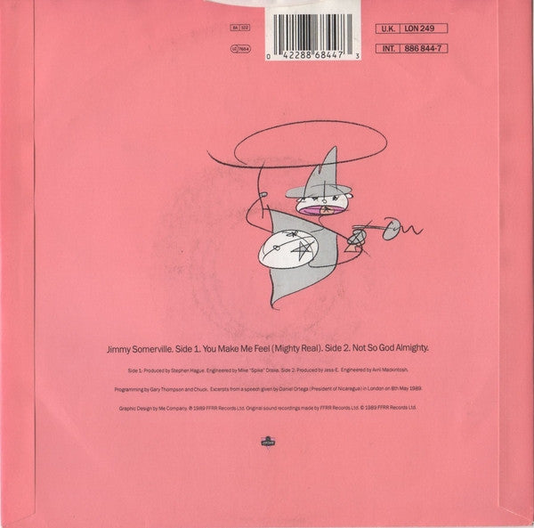 Jimmy Somerville : Mighty Real (7", Single)
