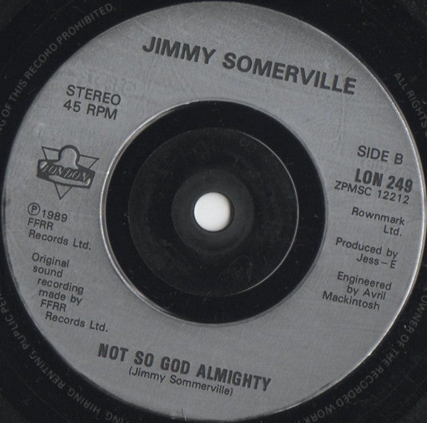 Jimmy Somerville : Mighty Real (7", Single)