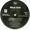 West End : Love Rules (12", Promo)