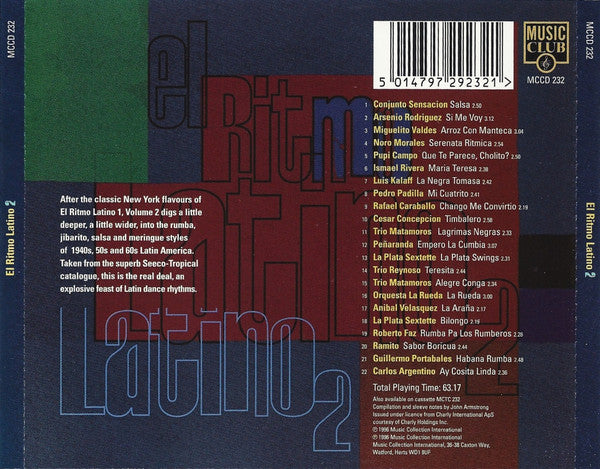 Various : El Ritmo Latino 2 (CD, Comp)