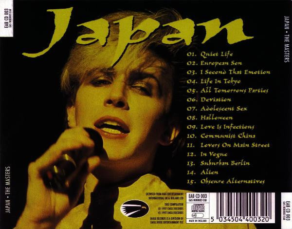 Japan : The Masters (CD, Comp, MPO)