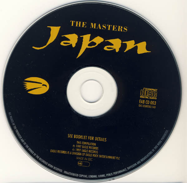 Japan : The Masters (CD, Comp, MPO)