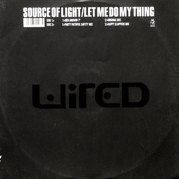 Source Of Light : Let Me Do My Thing (12")