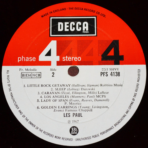 Les Paul : Les Paul Now! (LP, Album, M/Print)