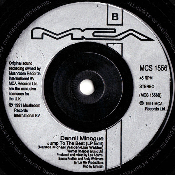 Dannii Minogue : Jump To The Beat (7", Single)
