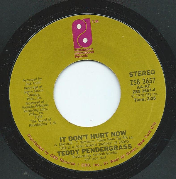 Teddy Pendergrass : Only You (7", Styrene, San)