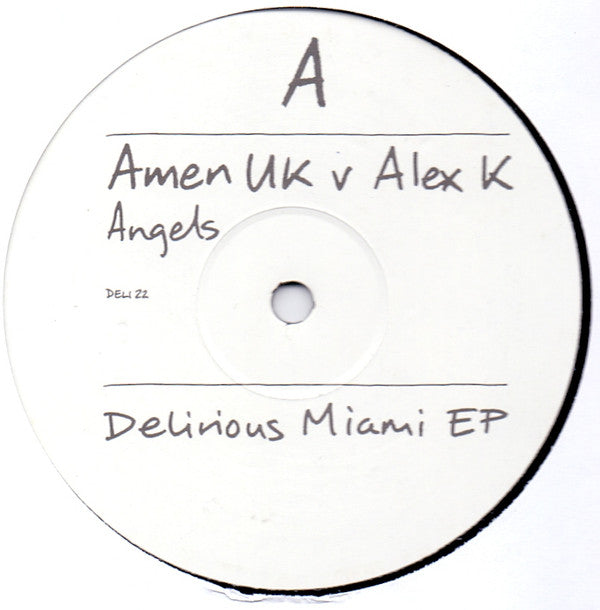 Various : Delirious Miami EP (2x12", EP)