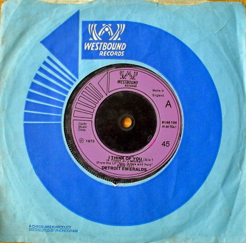 Detroit Emeralds : I Think Of You (7", Single)