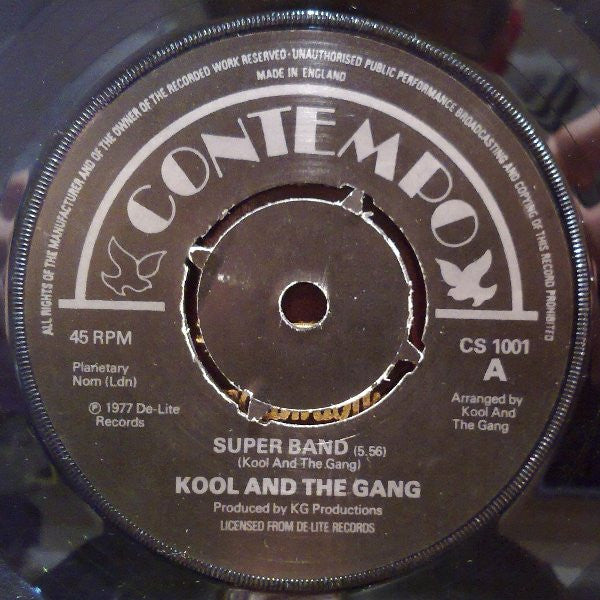 Kool & The Gang : Super Band (7", Pus)