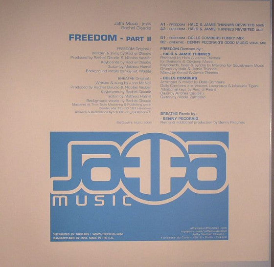 Rachel Claudio : Freedom (Part II) (12")