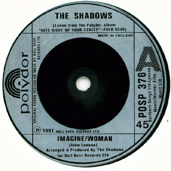 The Shadows : Imagine/Woman (7")