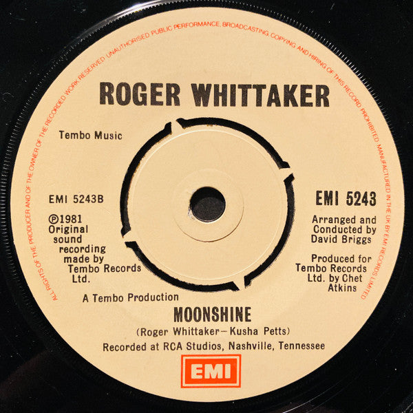 Roger Whittaker : So Good, So Bad, So Soon (7", Single, Pus)