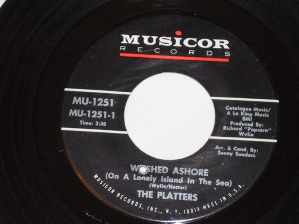 The Platters : Washed Ashore / One In A Million (7", Single)
