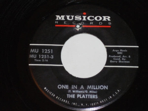 The Platters : Washed Ashore / One In A Million (7", Single)