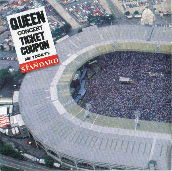 Queen : Live At Wembley Stadium (2xCD, Album, Copy Prot., RE, RM)