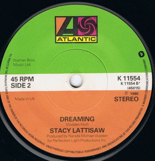 Stacy Lattisaw : Dynamite (7", Single)