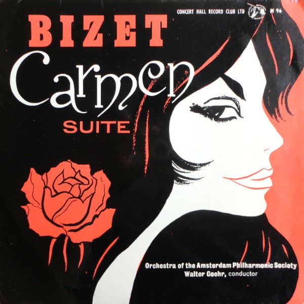 Georges Bizet - Amsterdam Philharmonic Society Orchestra, Walter Goehr : Carmen Suite (7")