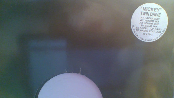 Twin Drive (2) : Mickey (12", Promo, W/Lbl)