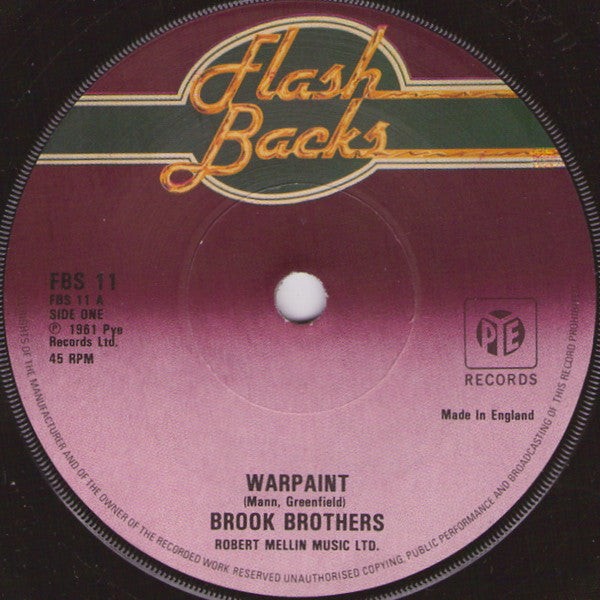 Brook Brothers* : Warpaint (7")