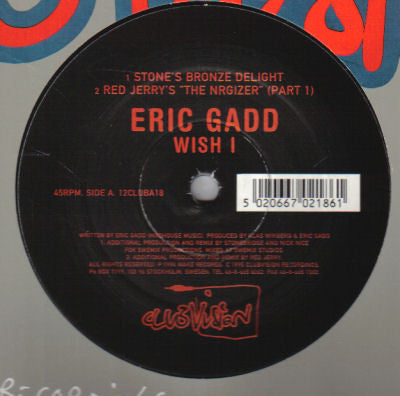 Eric Gadd : Wish I (12")