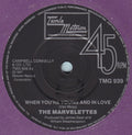 The Marvelettes : When You're Young And In Love (7", Mono, RE)