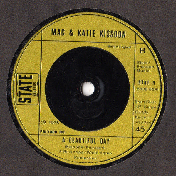 Mac And Katie Kissoon : Like A Butterfly (7", Single)
