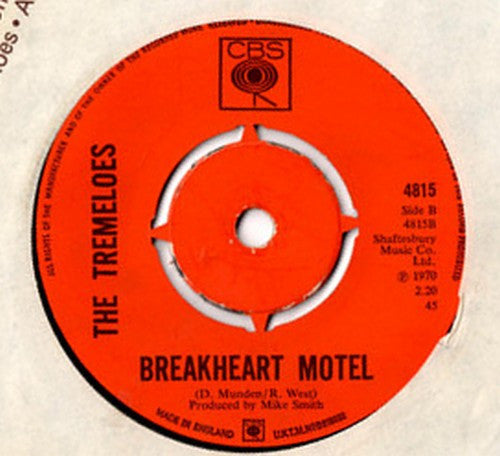 The Tremeloes : By The Way (7", Single)