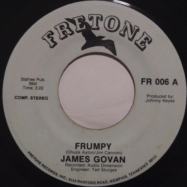 James Govan : Frumpy / Roland (7", Pla)