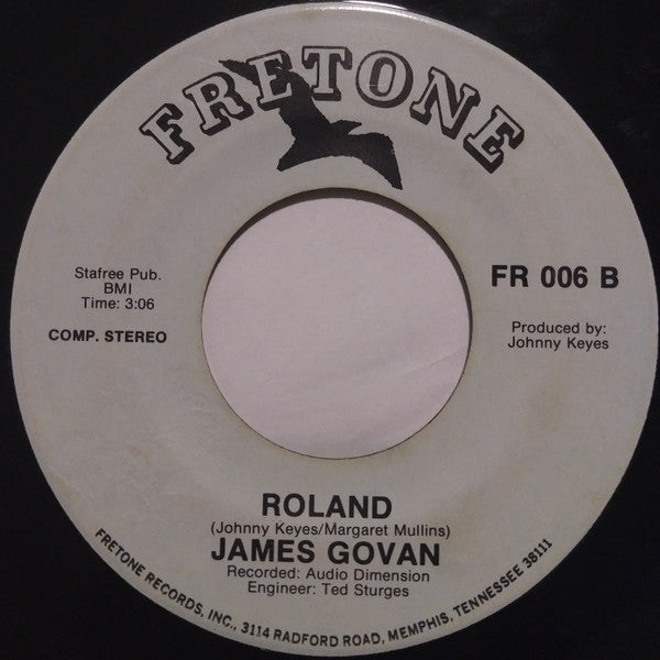 James Govan : Frumpy / Roland (7", Pla)