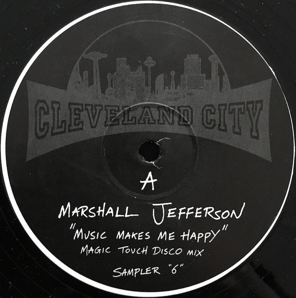 Marshall Jefferson : Music Makes Me Happy (12", Smplr)