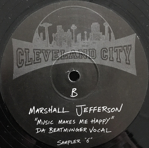 Marshall Jefferson : Music Makes Me Happy (12", Smplr)