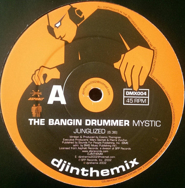 The Bangin' Drummer : Mystic (12")