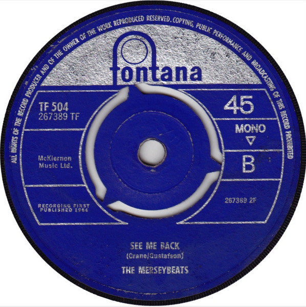 The Merseybeats : Last Night (7", Single, Mono)