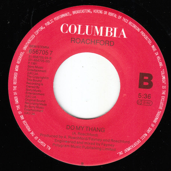 Roachford : Get Ready! (7", Single)