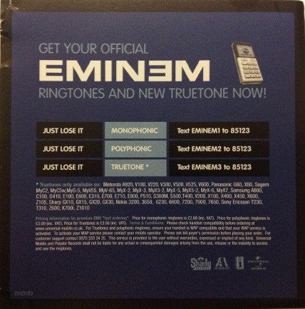 Eminem : Just Lose It (CD, Single, Enh)