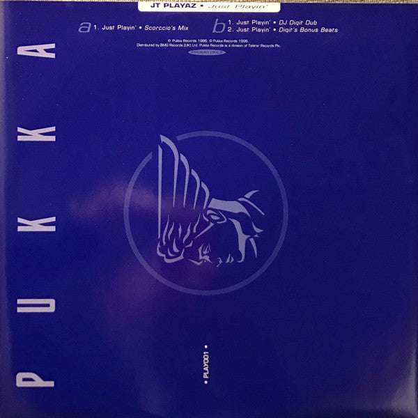 JT Playaz : Just Playin' (12", Promo)