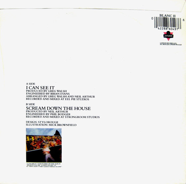 Blancmange : I Can See It (7", Single, Pap)
