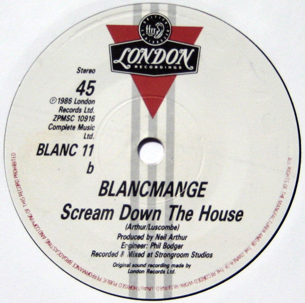 Blancmange : I Can See It (7", Single, Pap)