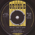 Jan Burnnette : The Boy I Used To Know (7")