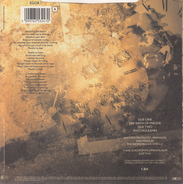 The Incredible E.G. O'Reilly : The Birth Of Maudie (7", Single)