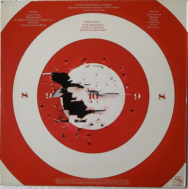 Derringer (2) : If I Weren't So Romantic, I'd Shoot You (LP, Album)