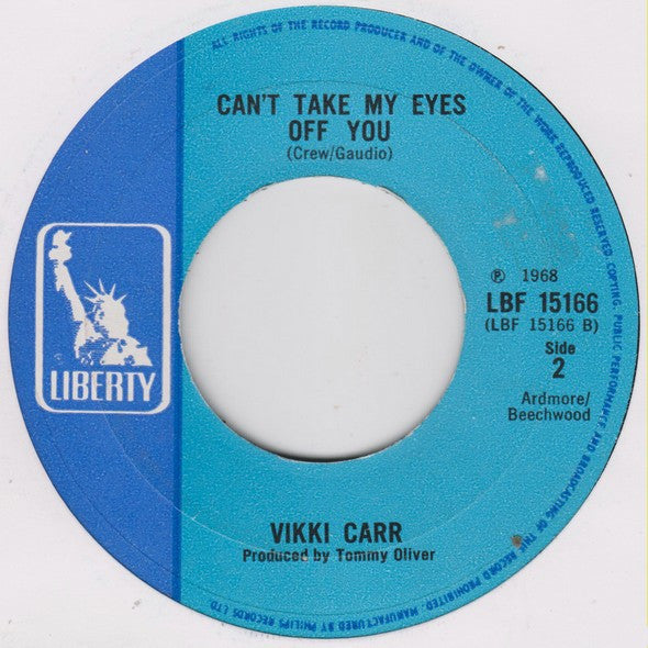 Vikki Carr : With Pen In Hand (7", Single, Lar)