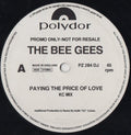 Bee Gees : Paying The Price Of Love (12", Single, Promo)