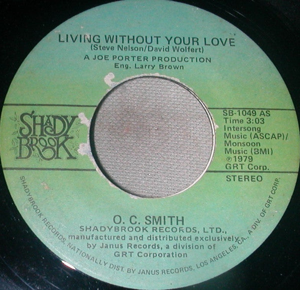 OC Smith : Living Without Your Love (7")
