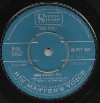 Gene Pitney : Town Without Pity  (7", Single)