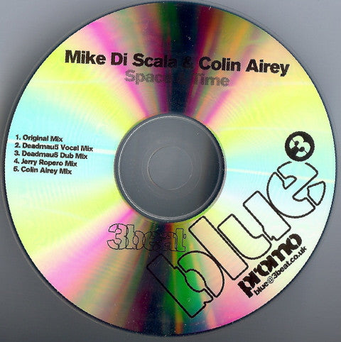 Mike Di Scala & Colin Airey : Space & Time (CDr, Promo)
